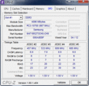 System info CPUZ RAM SPD