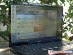 Works well under the open sky: Sony Vaio SVE17