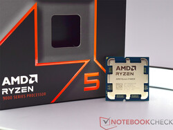 AMD Ryzen 5 9600X 评论：测试样品由 AMD 德国公司提供。