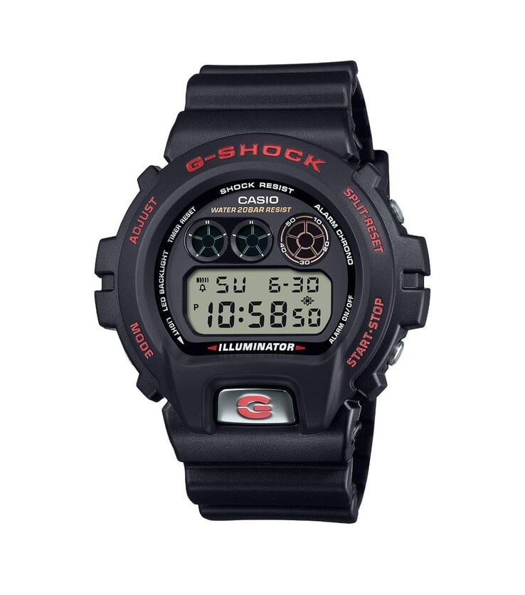 卡西欧 G-Shock DW-6900TR-1。(图片来源：卡西欧）