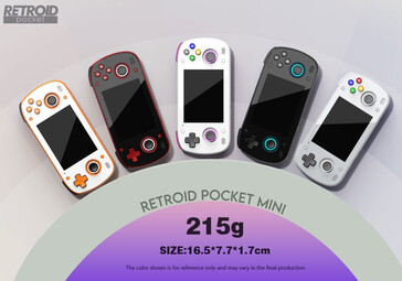 Retroid Pocket Mini 的新颜色。(图片来源：Retroid）