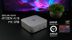 Beelink SER9 mini PC 内的 AMD Ryzen AI 9 HX 370 在基准测试中表现出色（图片来源：ETA Prime）