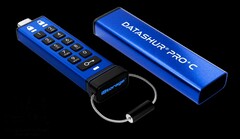 iStorage/Kanguru 的 Datashur Pro+C USB-C 硬盘获得 FIPS 140-3 3 级加密验证。(图片来源：iStorage）