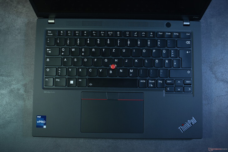 联想 ThinkPad P14s Gen 4 英特尔：键盘