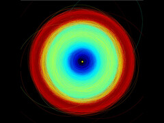 叠加运动揭示了双星系统。(图片来源：ESA/Gaia/DPAC）