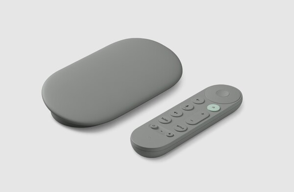 售价 100 美元的 Google TV Streamer 将用 Google TV 取代 Chromecast。(图片来源：谷歌）