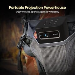 据称，Portronics 的 Pico 13 紧凑型便携式投影仪可提供高达 3,500 流明的亮度（图片来源：Portronics）