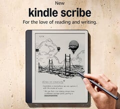 Kindle Scribe 2024 采用白色边框，外观更简洁。(图片来源：亚马逊）