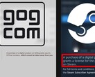 GOG 对 Valve 的新授权披露做出了最符合角色的回应。(图片来源：Valve / GOG - 已编辑）