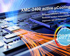 xMEMS XM-2400 是一款固态 µCooling 芯片（图片来源：xMEMS）