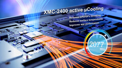 xMEMS XM-2400 是一款固态 µCooling 芯片（图片来源：xMEMS）