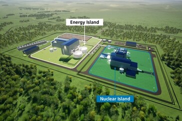 Natrium 发电厂的配电与核能发电分离，因此可以雇用未受过核材料控制培训的员工。(资料来源：TerraPower）