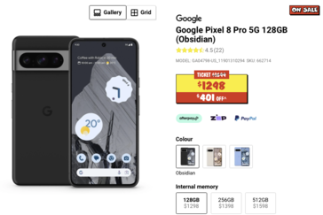 Pixel 8 Pro 在澳大利亚大幅优惠 401 澳元。(来源：JBHIFI）