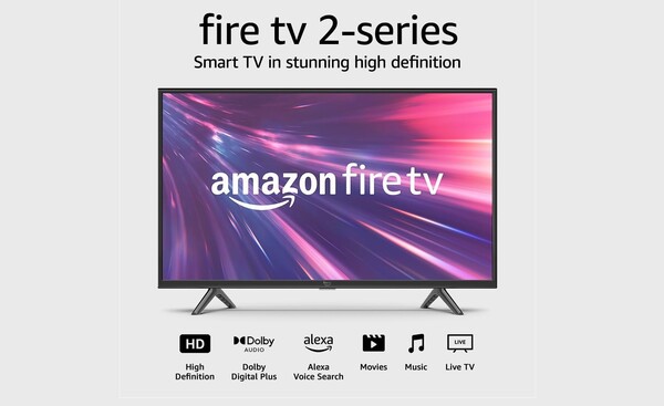 亚马逊 Fire TV 2 系列智能电视限时促销。(图片来源：亚马逊）