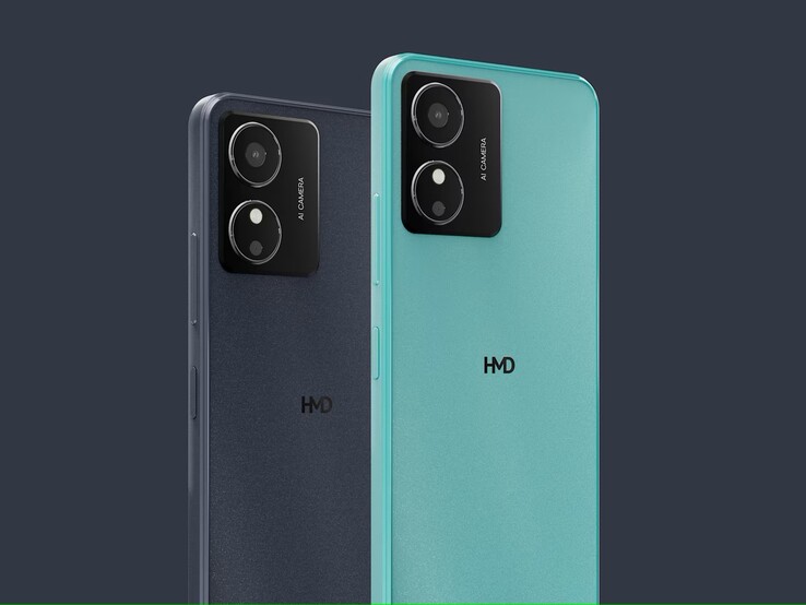 HMD Key 有午夜黑和冰蓝两种配色（图片来源：HMD）