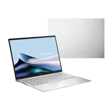 华硕 Zenbook 14 UX3405CA 雾银色。