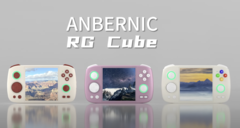 Anbernic RG Cube 开箱即可运行Android 13。(图片来源：Anbernic）