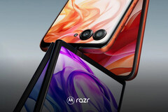 Razr 50 和 Razr 2024 系列有多种颜色可供选择。(图片来源：摩托罗拉）