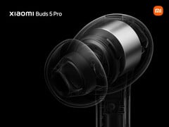 Buds 5 Pro 是小米对Apple AirPods Pro 2 的回应。（图片来源：小米）