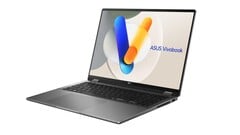 华硕 Vivobook 14 和 16 Flip 有 512GB 和 1TB 两种存储容量可供选择。(图片来源：华硕）