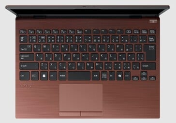 VAIO 的按键和触摸板按键在使用时非常安静。(图片来源：VAIO）