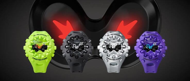 卡西欧 G-Shock GA-V01 手表在四个国家有售。(图片来源：卡西欧）