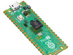 Rapsberry Pi Pico 2 现已上市。(图片来源：Raspberry Pi 基金会）