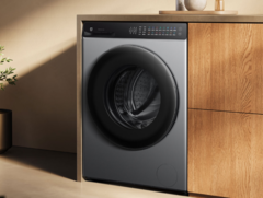 小米在中国推出了新款智能米家洗衣机。(图片来源：小米）