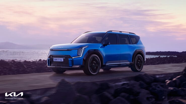 起亚 EV9 Land AWD GT-Line 电动 SUV。(图片来源：起亚）