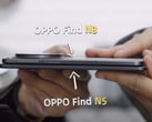 OnePlus Open 2 预计将采用与 Oppo Find N5 相同的超薄设计。(图片来源：Oppo）