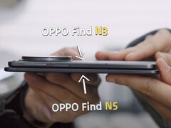 OnePlus Open 2 预计将采用与 Oppo Find N5 相同的超薄设计。(图片来源：Oppo）