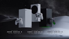 微软在其最新活动中发布了几款新的 Xbox 游戏机（图片来自微软）