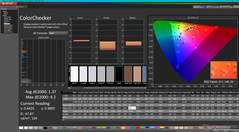 校准后的 ColorChecker