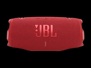 JBL Charge 6 底座稳固，正面品牌标志醒目。(图片来源：JBL）